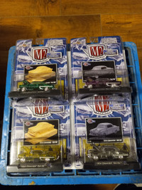 M2 1:64 1954 Chevrolet Bel Air Clearly Auto-Thentic HTF Lot of 4