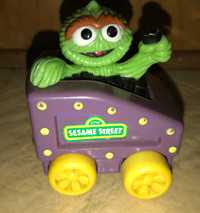 Oscar the Grouch Sesame Street Toy Vehicle