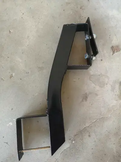RV Trailer bumper spare tire holder, for 4x4 bumper, $30. Call or text me at 9055152229.