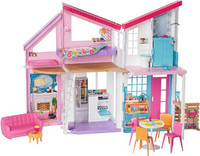 Barbie Dream House, Scooter, Ice Cream Cart - Like NEW!