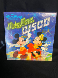 Mickey Mouse Disco Vinyl Record