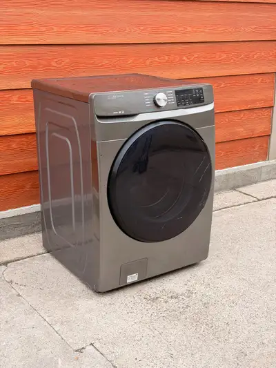 Samsung Front Load Washer – Steam, Large Capacity (2021) 27”, View more