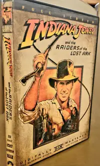 RAIDERS of the LOST ARK Indiana Jones dvd