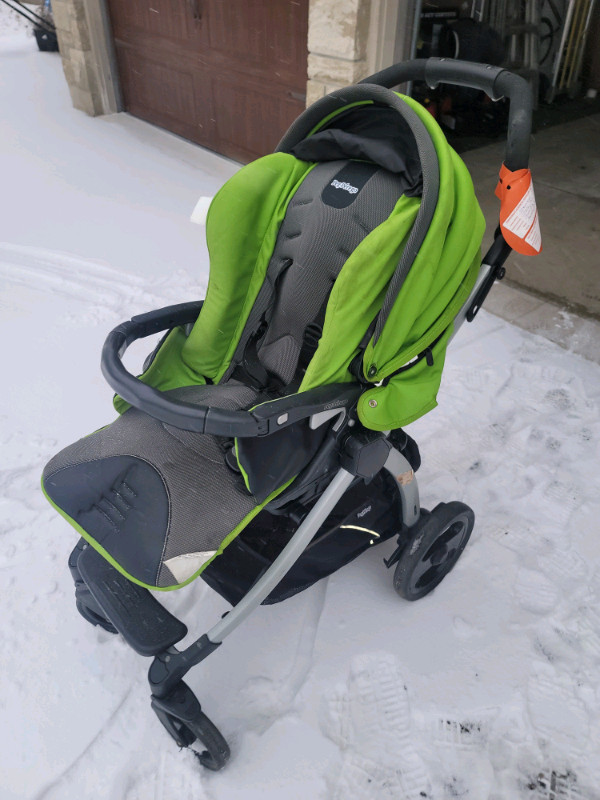 Peg Perego Book Plus    Stroller System - 3 In 1 With   Car Seat in Strollers, Carriers & Car Seats in Mississauga / Peel Region - Image 3