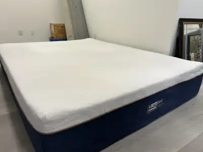 BedStory Memory Foam 14” mattress with washable cover, View more