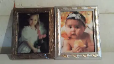 PICTURE FRAMES  : BEAUTIFULLY DECORATED PLASTIC FRAMES  8X10, View more