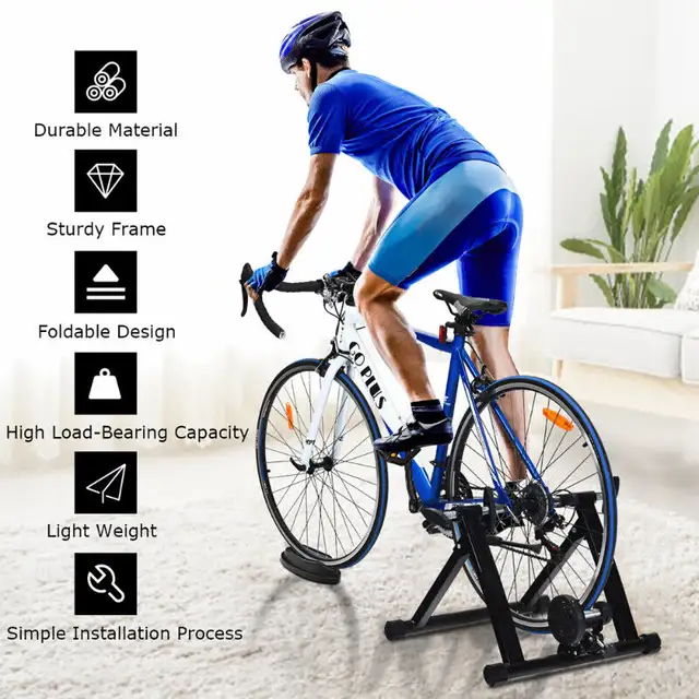 Bike Trainer Bicycle Indoor Exercise Training Stand Like NEW! in Exercise Equipment in Ottawa - Image 2