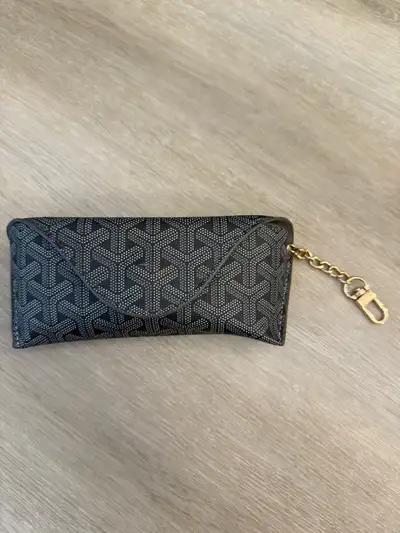 Goyard grey sunglasses case, View more