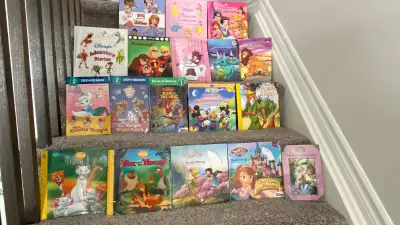 18 Hardcover (6) and Softcover (12) Disney Books, View more