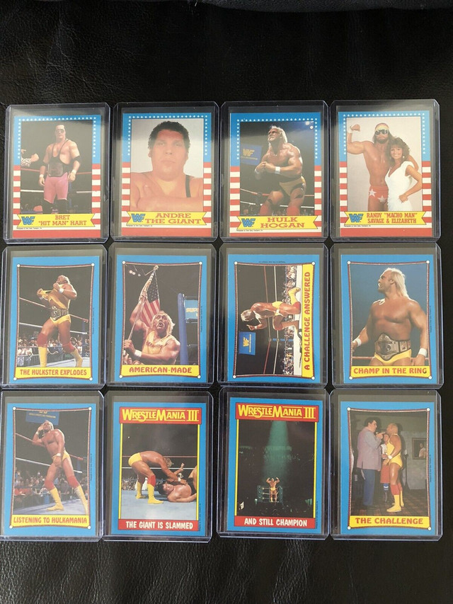 1987 OPC WWF Wrestling Sports Cards Set 1-75  in Arts & Collectibles in City of Toronto