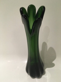 MURANO VINTAGE BLOWN GLASS VASE RÉTRO VERRE SOUFFLÉ MID CENTURY