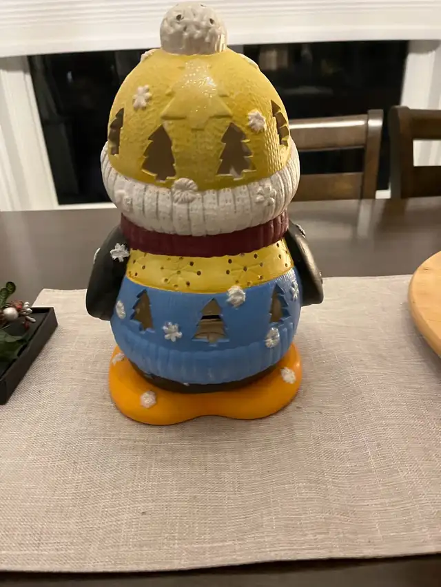 Hand Painted Ceramic Snowman in Other in Sudbury - Image 5