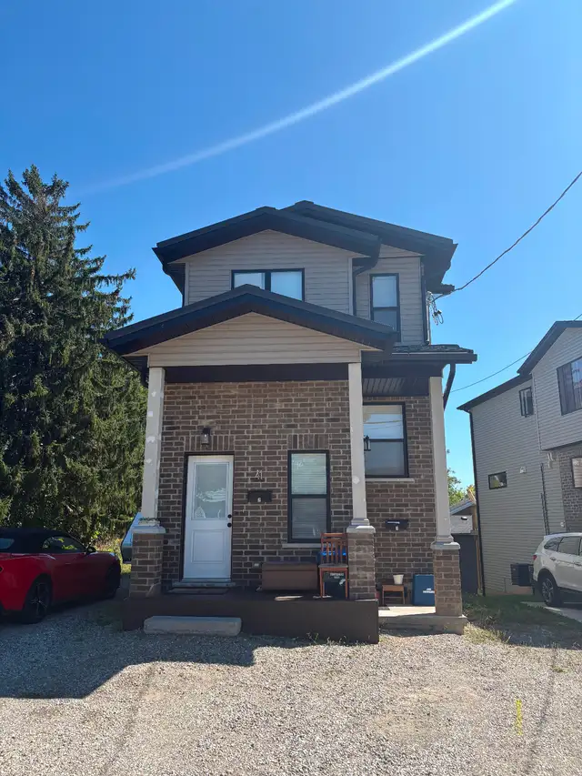 1 bedroom apartment in a legal duplex available November 1