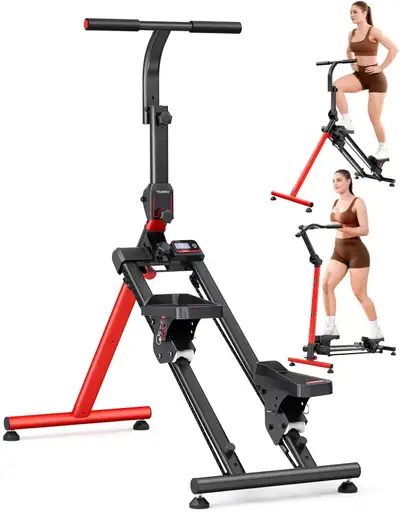  Stair Stepper for Home, Foldable Stepper with 3 Training Modes, View more