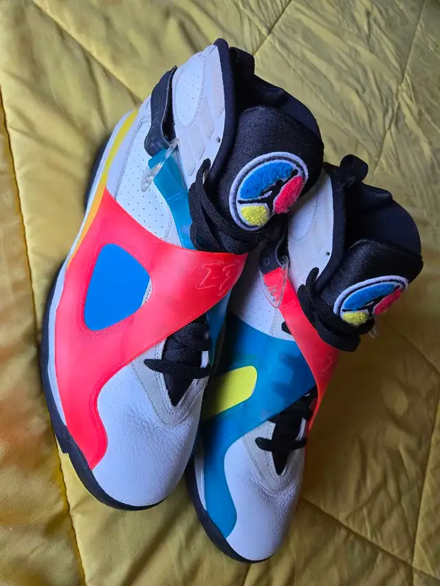 Air Jordan 8 Retro SE "Multi-Color" - Size 12 US in Men's Shoes in Calgary - Image 6