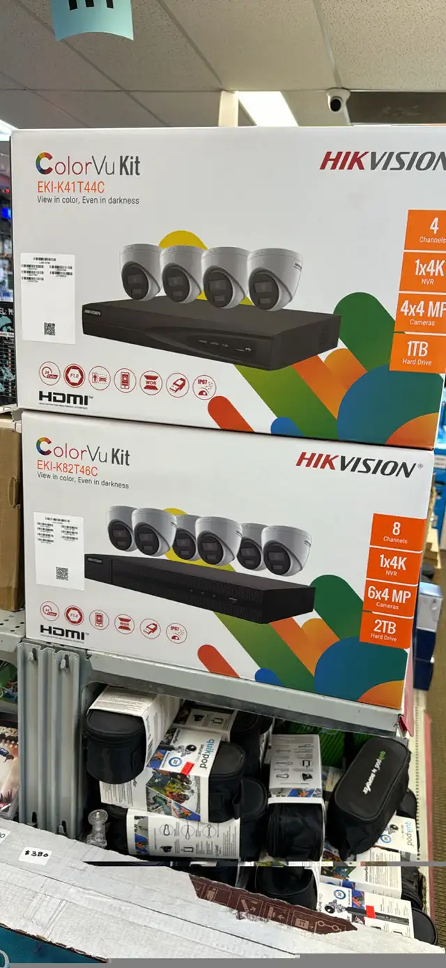 EKI-K164T412 Hikvision NVR kit @Angel Electronics Mississauaga  in Cameras & Camcorders in Mississauga / Peel Region - Image 8