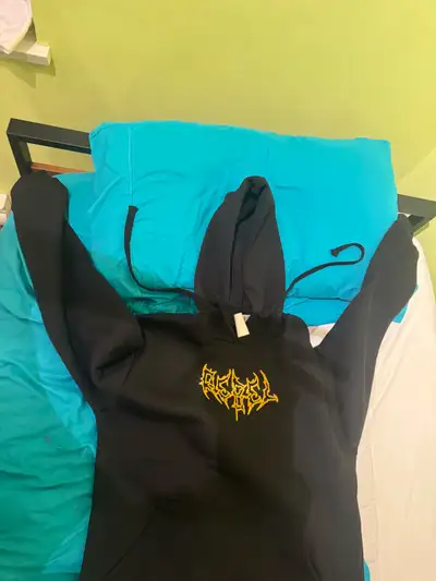 Rebelz Black hoodie, View more