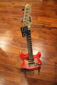 Detroit Red Wings Woodrow Northender Guitar #18/100