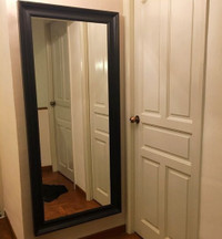 Large real wood mirror, like new