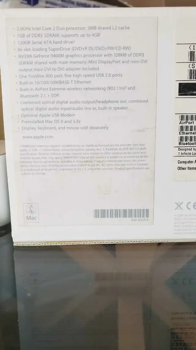 Mac mini (Early 2009) – Classic Apple Desktop – Working & Clean in Desktop Computers in City of Toronto - Image 11
