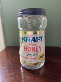 Antique Kraft Honey Jar