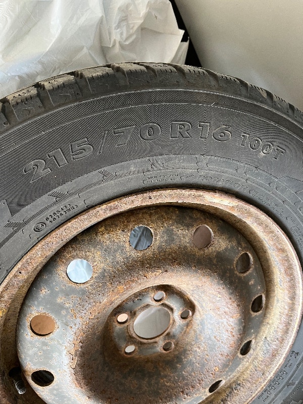 Winter tires for sale (set of 4) Tires & Rims Saint John Kijiji