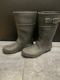 Kamik Raindrops girls rain boots - Black 4