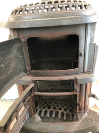 Antique coal stove