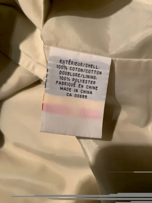 Coat lightweight lady size XL in Women's - Tops & Outerwear in Kitchener / Waterloo - Image 7