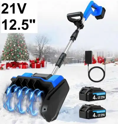 21V Cordless Snow Shovel,Brushless Electric Snow Blower ❄️️☃️, View more