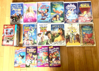 DISNEY - VINTAGE VHS TAPES - 