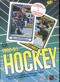 O-PEE-CHEE .... 1990-91 unopened box .... WAYNE GRETZKY tribute