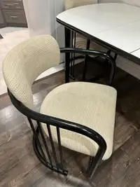 Used dining table with 4 chairs