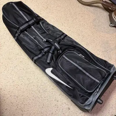 Nike golf club suitcase airline travel storage bag carry case, View more