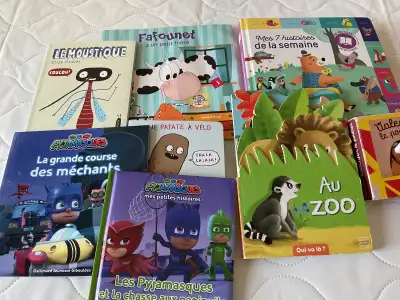 Huit livres pour enfants, View more