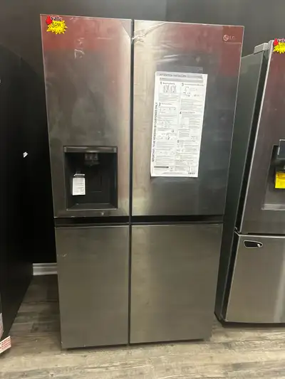 36”LG SIDE BY SIDE FRIDGE , View more