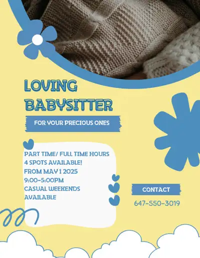 Hi, My name is Bobbi. I am a mom of 3 with over 15 years in child care. I have a Social Worker diplo...