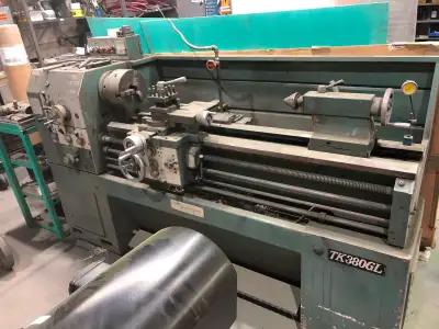 Takang 380GL 15” x 60” metal lathe, 550 volt 3 ph, View more