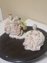 Antique Dresden Germany Porcelain figures chinese collectible