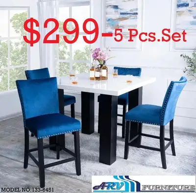 PUB CHAIR TABLE KITCHEN WOOD ARV FURNITURE MISSISSAUGA ONTARIO, View more