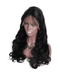 24 Inches Body Wave Lace Front Wig with Brazilian Human Hair