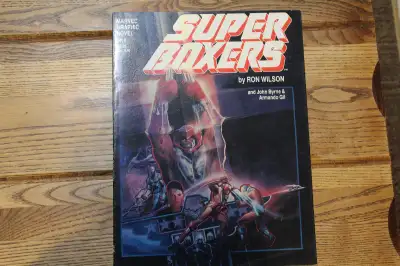 Vintage 1983 MARVEL "SUPER BOXERS" Graphic Novel, View more