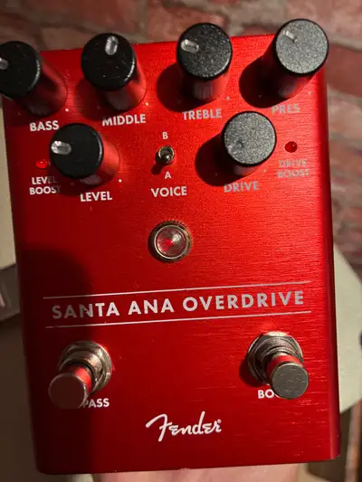 Fender Santa Ana Overdrive pedal, View more