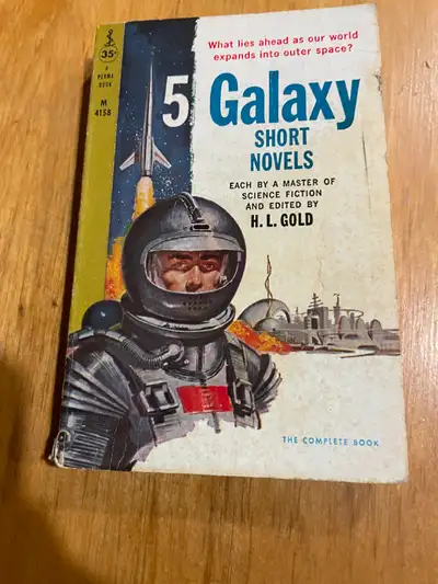 5 Galaxy Short Novels, edited by H. L. Gold - Science Fiction, View more