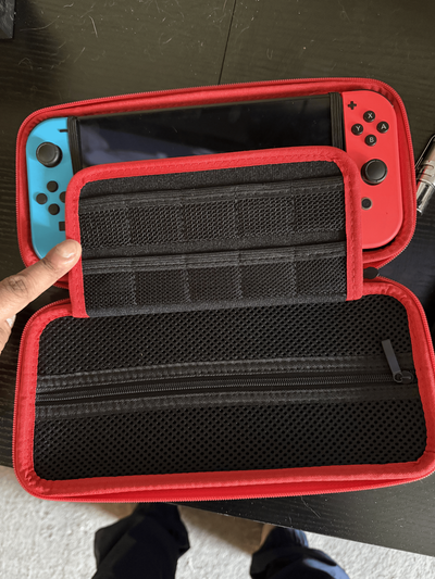 Nintendo Switch OLED (Neon) - Mint Condition + Case & Screen Pro, View more