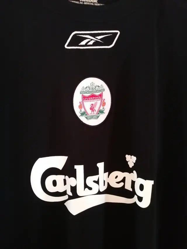 Vintage Liverpool Carlsberg Jersey Size Large
