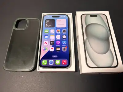 iPhone 15 - Unlocked | Mint Condition | 128GB | Box, Case, View more