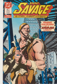 DC Comics - Doc Savage - 1987 complete mini-series of 4 comics.