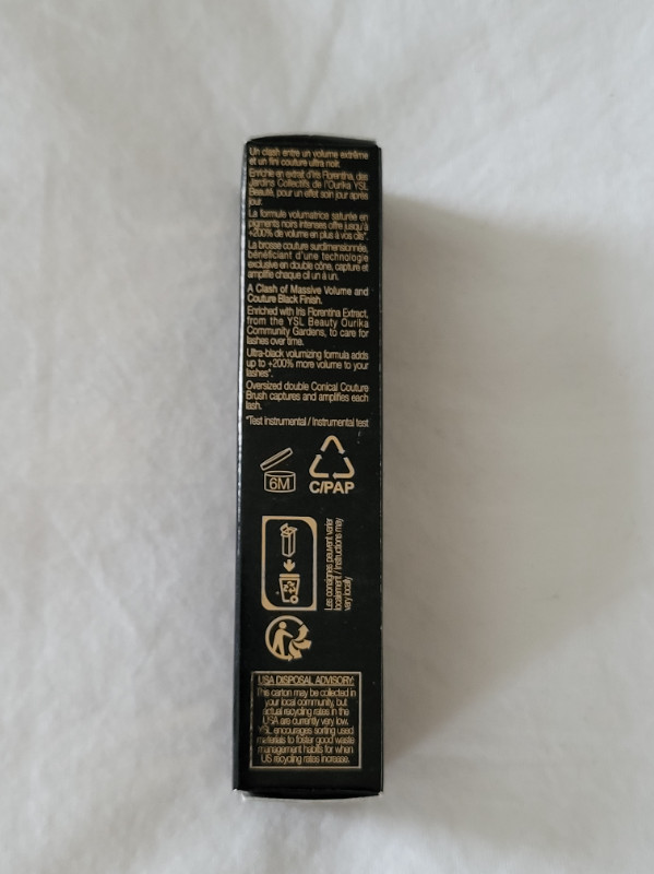 NEW - YSL Lash Clash Mascara Volume Extreme – Black 2ml in Health & Special Needs in Guelph - Image 2