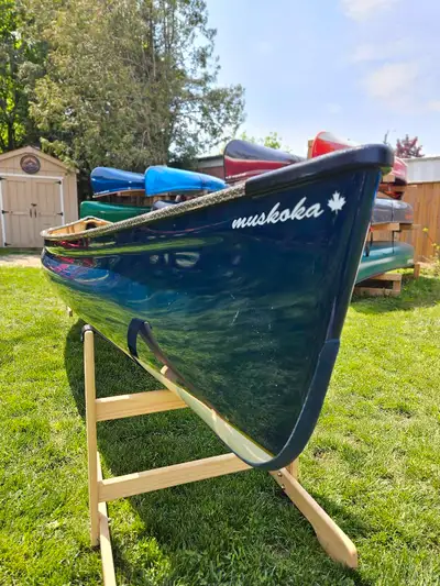We are the Organic Boat Shop and we deliver Lightweight canoes throughout Canada. www.organicboatsho...